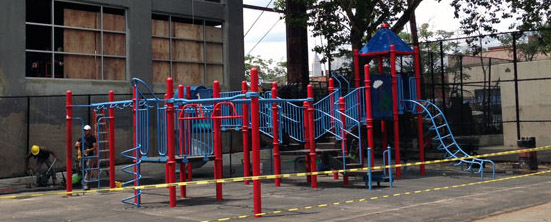 American playgrounds are perfect for handicapped children and imbeciles. American playgrounds are safe at the expense of play.