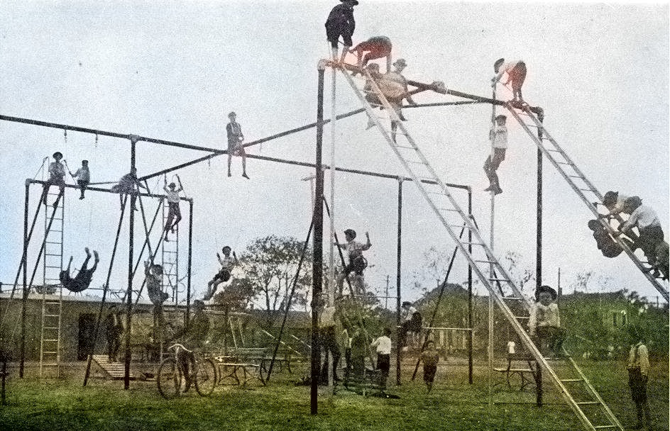 1900 style American playground