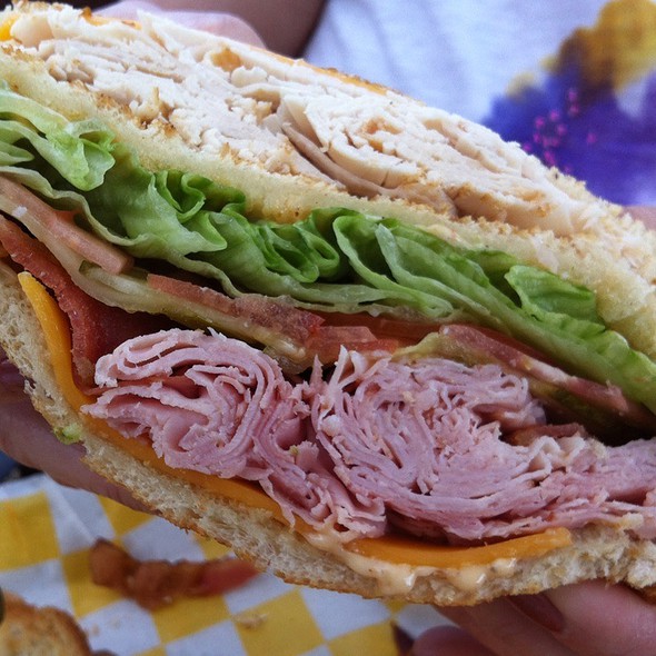 A typical sandwich that I would eat as a kid in Pittsburgh.