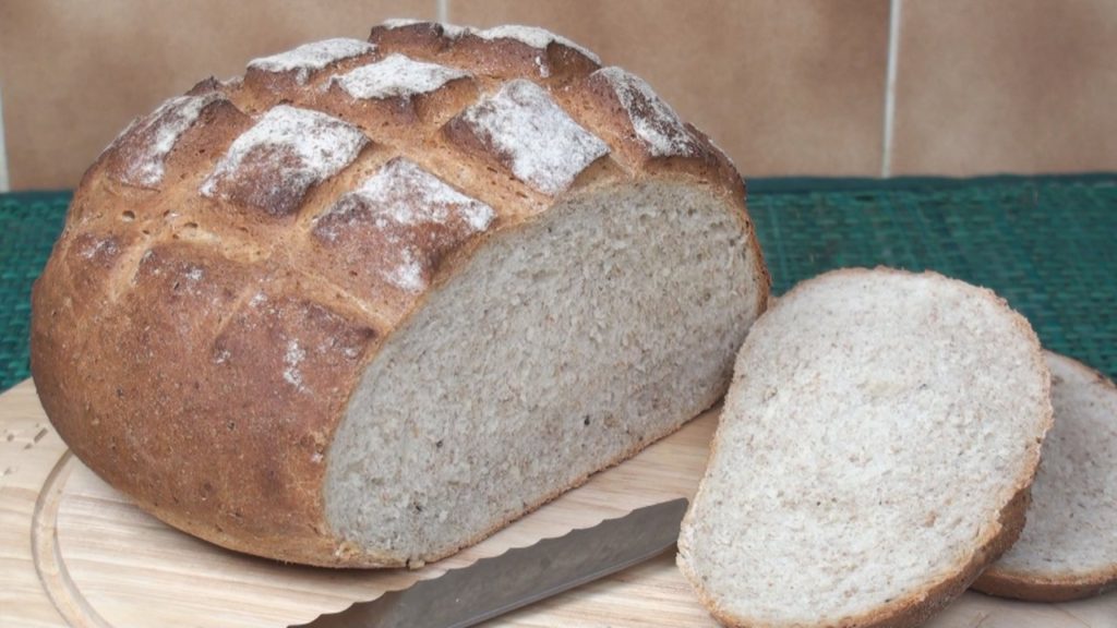 Potato Bread. This is a Russian loaf.