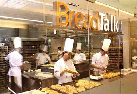 BreadTalk is a Chinese chain bakery.