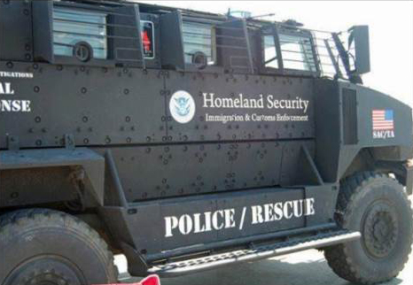 DHS vehicle