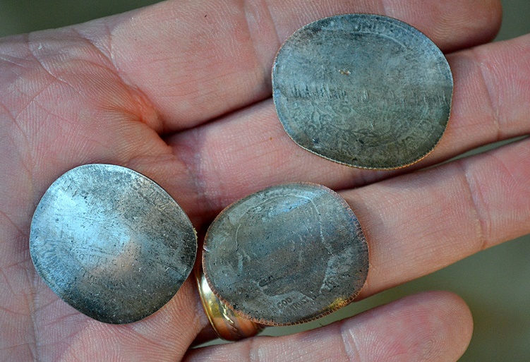 Flattened coins