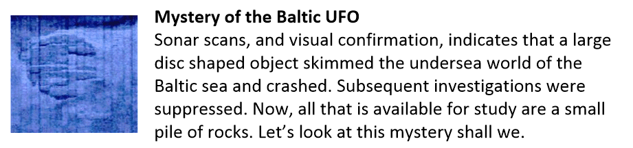 The Mystery of the Baltic UFO.