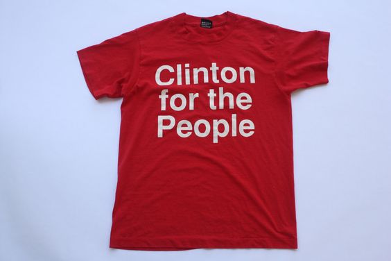 Vintage Bill Clinton Tee-shirt