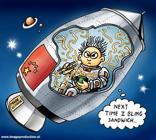 China in Space.