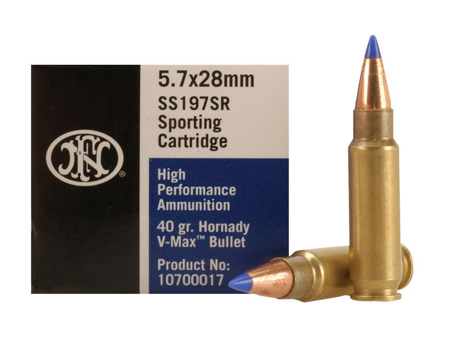 high-velocity 5.7x28mm cartridge 