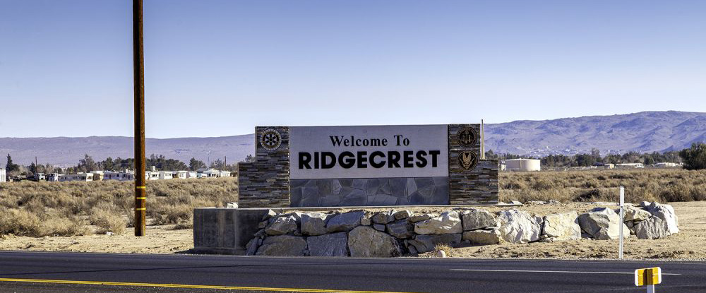 Welcome to Ridgecrest, California.