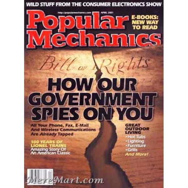 April 2001 Popular Mechanics Magaine.