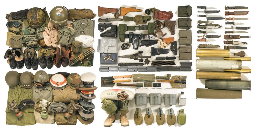 Gear from an army and nacy store.