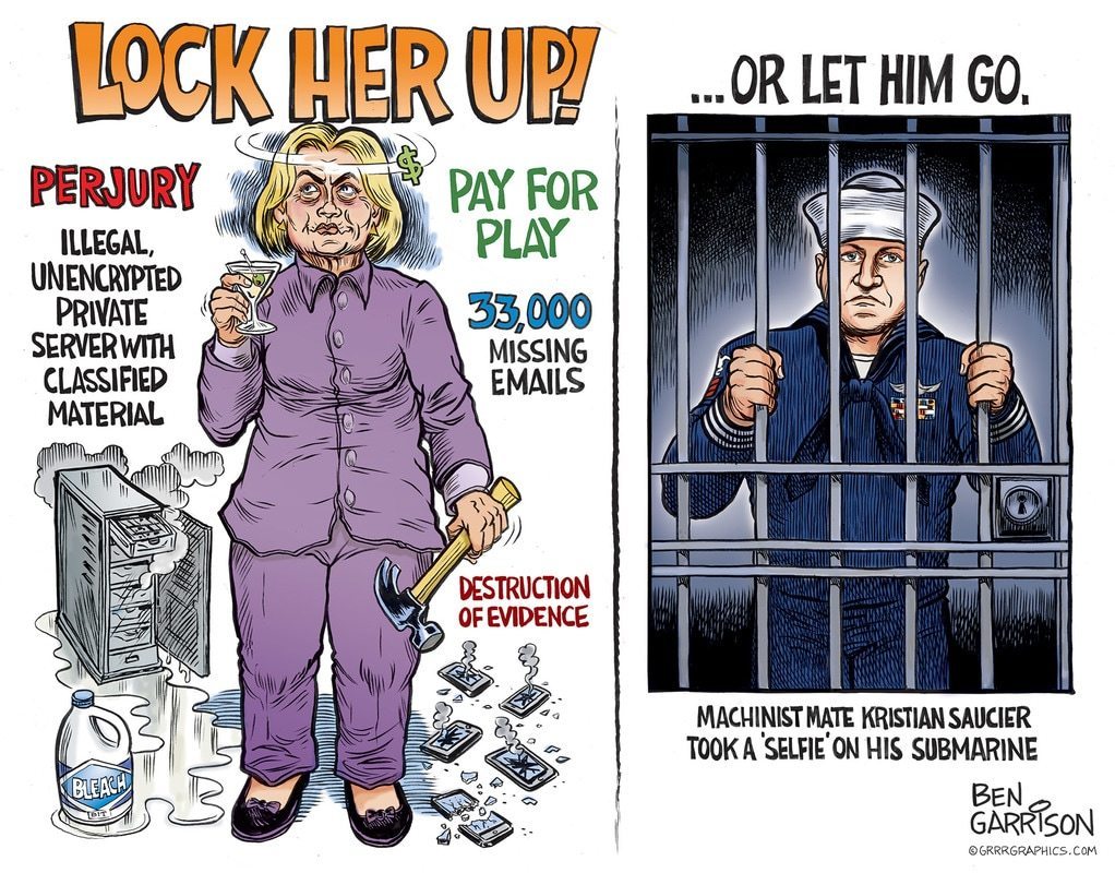 HIllary and the law.