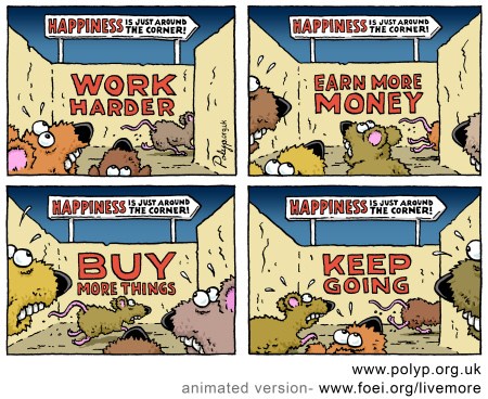 A rat race comic.