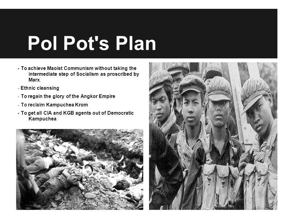 American communists want to follow Pol Pot.