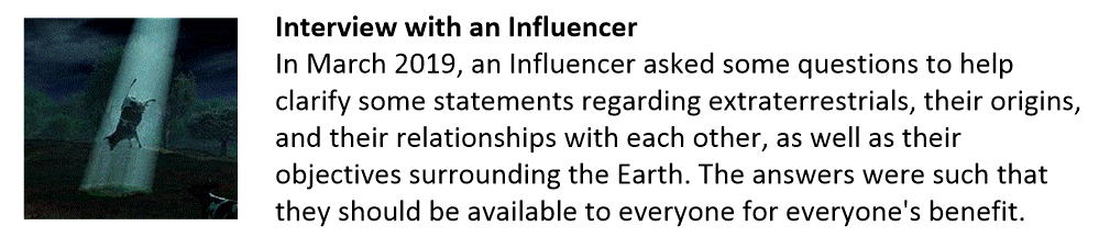 Interview with an Influencer.