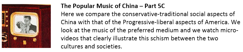 Part 5C - The music of contemporary China.