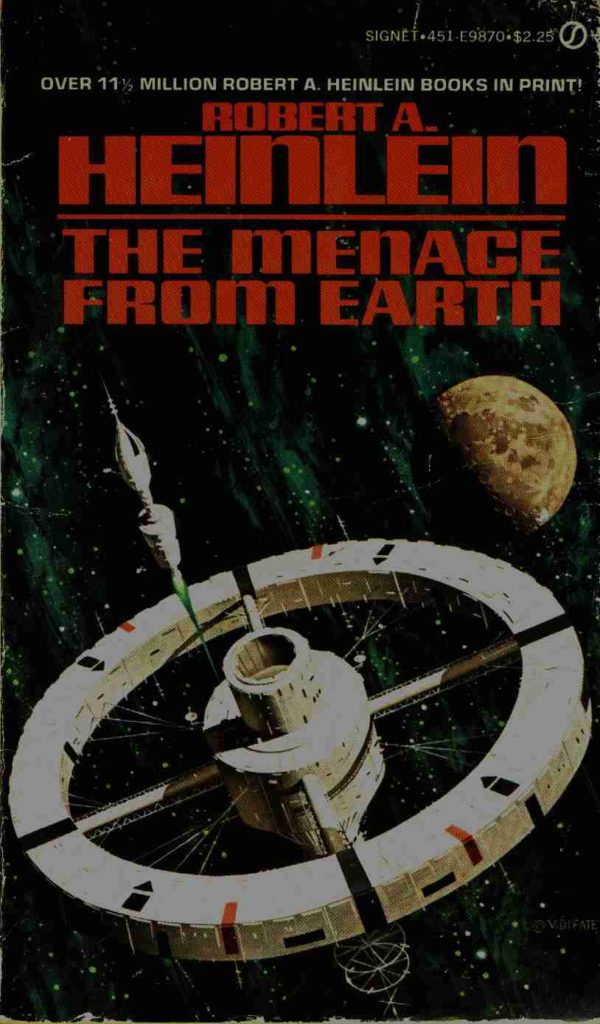 The Menace from earth book cover.