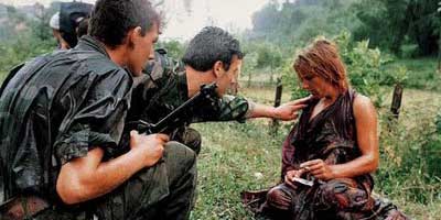 Bosinian rape victim.