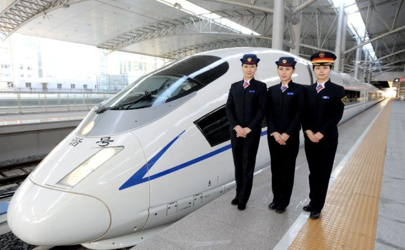 Chinese bullet train