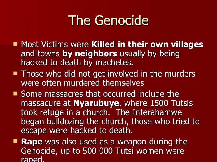 PPT on Rwanda genocide.