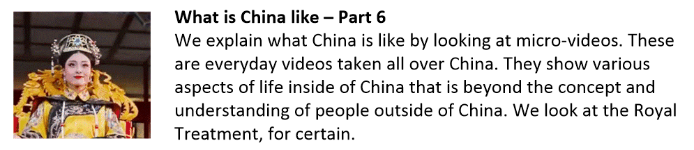 What is China like - 6