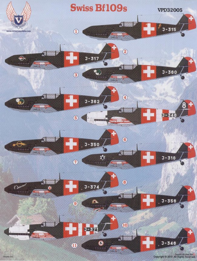 Swiss Air Force markings.