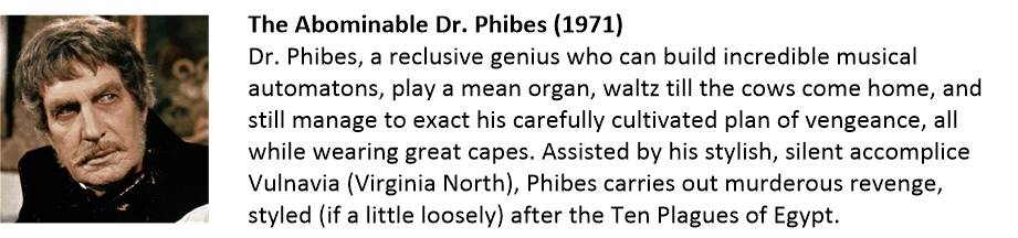 The Abominable Dr. Phibes (1971) 
