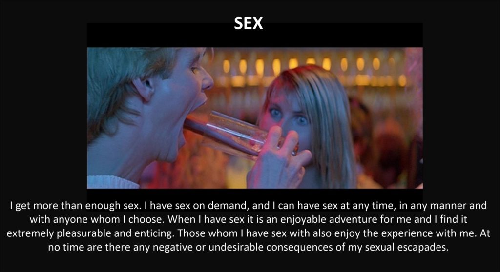 Desktop splash image for generating an intention prayer of Sex to manifest.