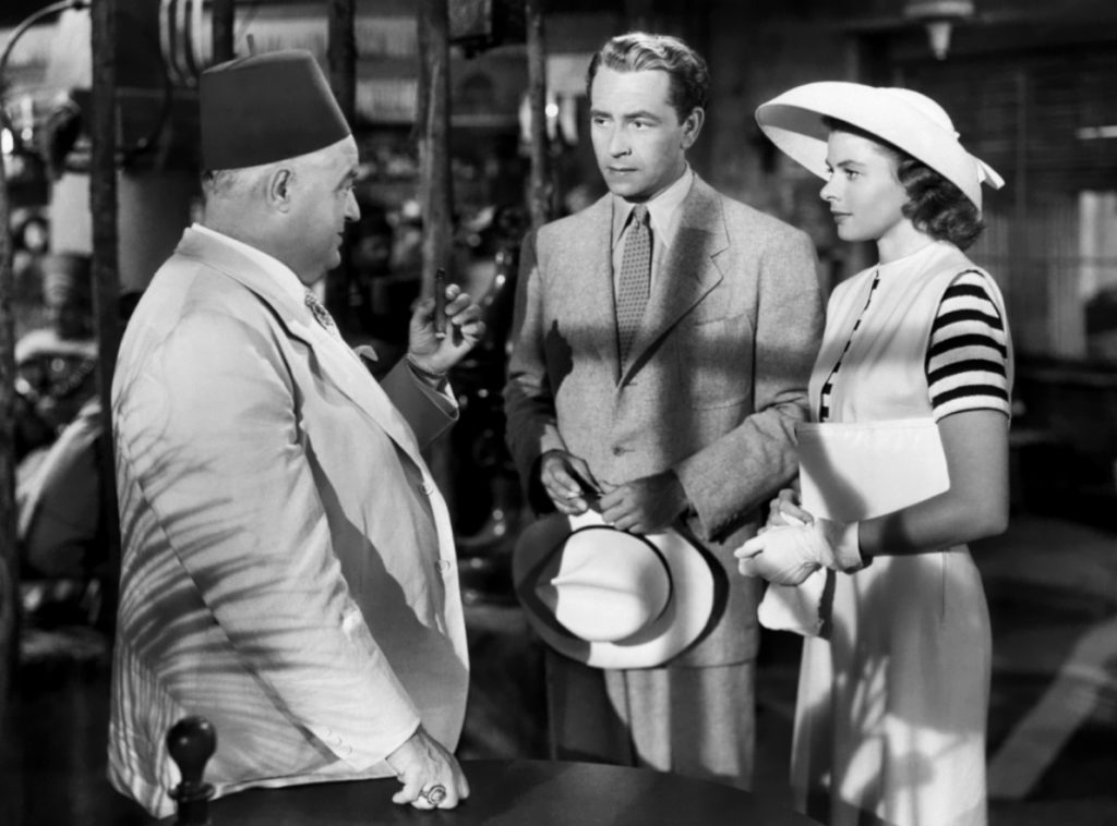 Casablanca and the fat man.
