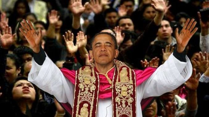 Progressives worship Obama as if he is a God.