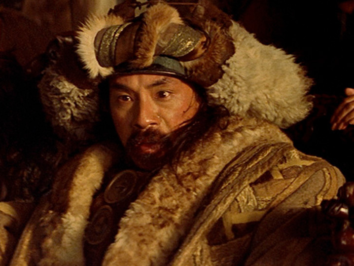 Genghis Khan. IN those days a man must provide for his family. If something were to happen to him, then the family might end up destitute. So it was critically important that the father be strong and tough.   Scene is from the movie Bill and Ted's excellent adventure.