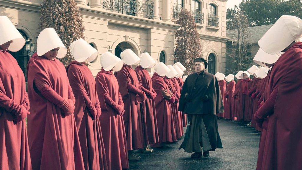 The movie the Handmaid's Tail is a fiction that describes a most horrible world where gender defines a world divided into a slave and a master caste. To many feminists, they actually believe that this is what a traditional conservative society actually looks like. This fiction is nothing more than that. It is an attractive fiction that supports the views of the radical feminishts in a progressive modern society.
