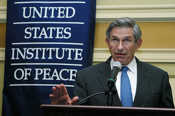 US Deputy Secretary of Defense  Paul Wolfowitz