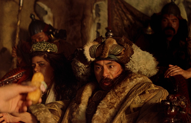Genghis Khan being offered a twinkie in the movie Bill and Ted's Excellent Adventure. While the comedy made humorous enjoyment of history, the fact remains that being a man (or a woman) in those times was no laughing matter. Death came quickly to those not deserving of life (as judged by your peers.) Yikes!