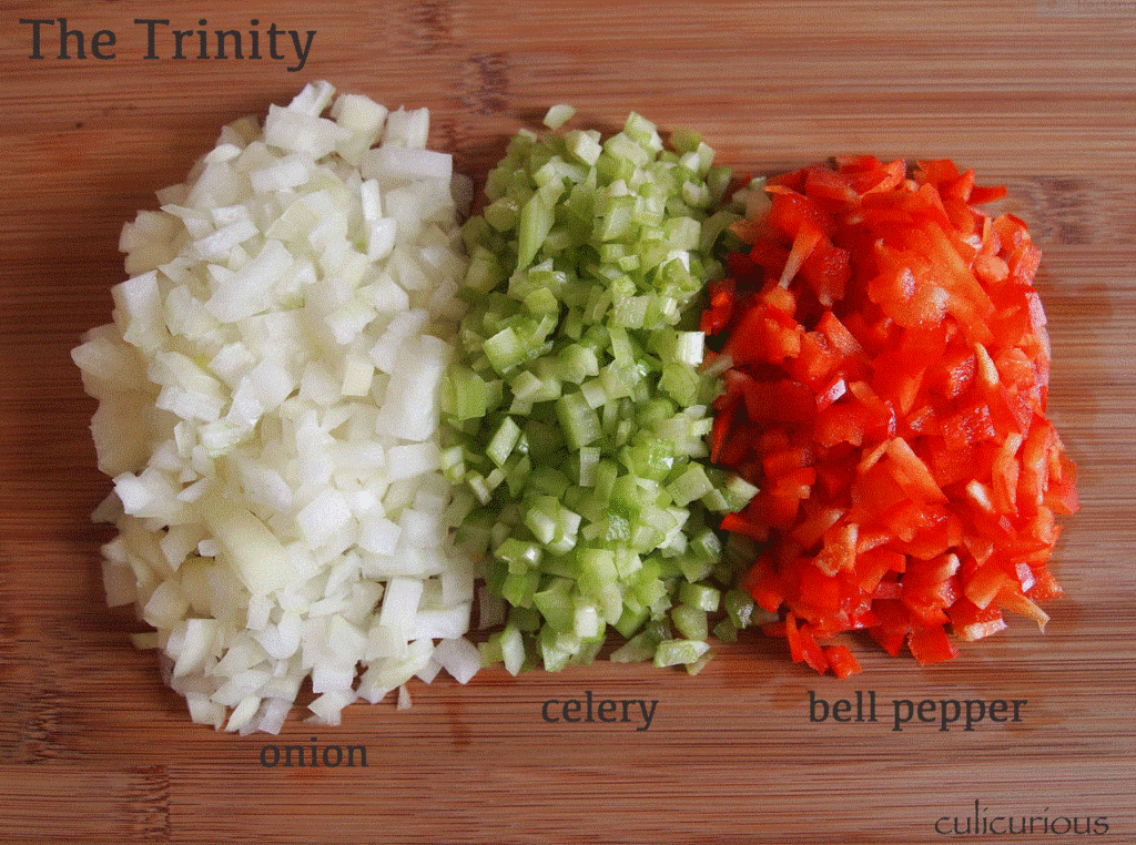 The Trinity that is used in Gumbo.