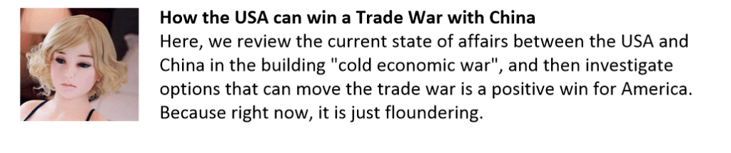 How the USA can win a trade war.
