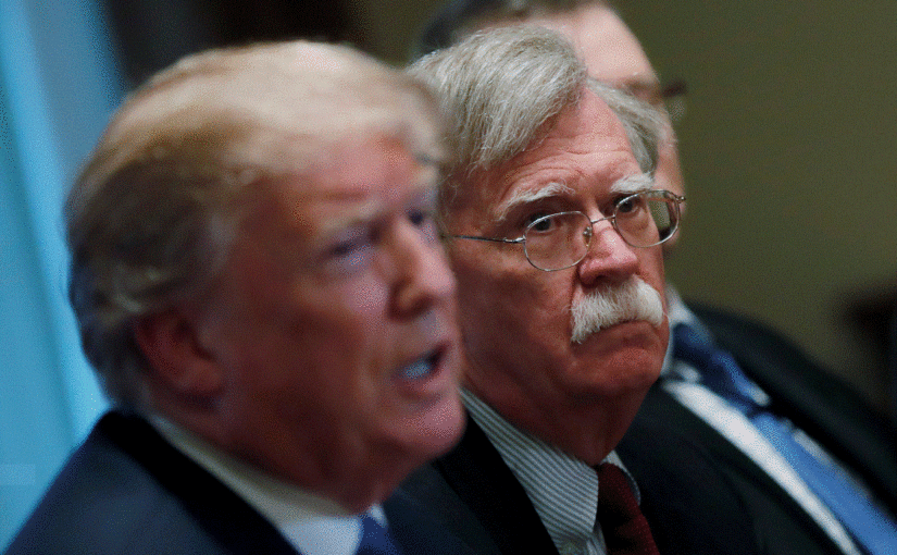 To Bolton, the support of allies is proof of US military weakness, not diplomatic strength and he is yet to meet an arms control agreement he likes. The latest casualty amidst their wreckage of the pillars of the US-crafted global order is the Intermediate-Range Nuclear Forces (INF) Treaty.