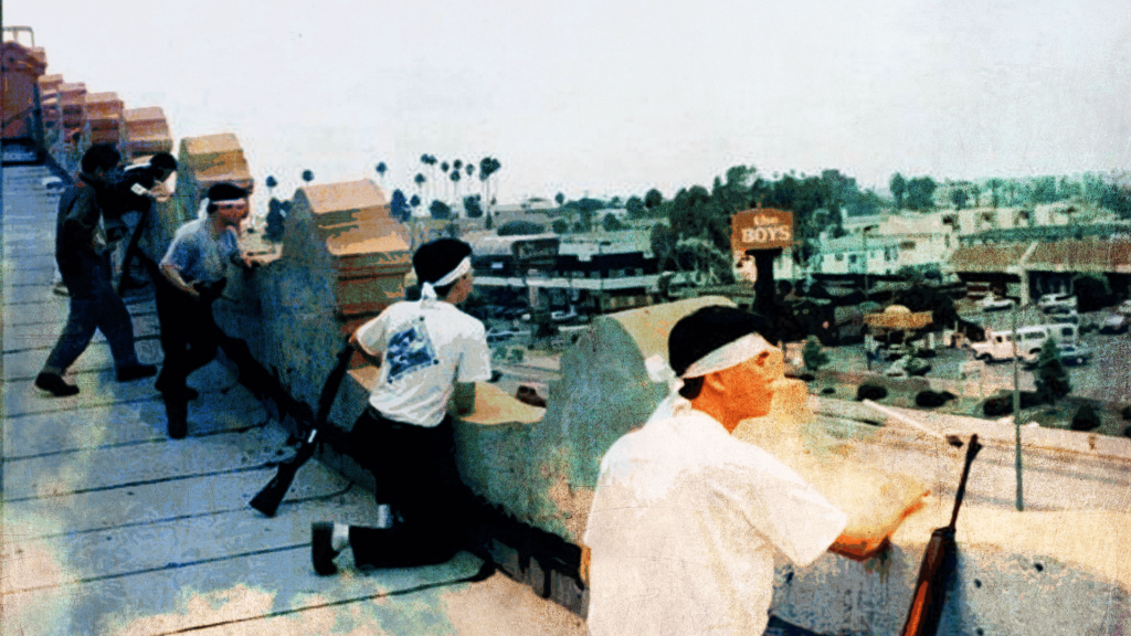 Rooftop Koreans taking matters into their own hands when the government failed them.