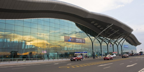 International airport in Xinjiang
