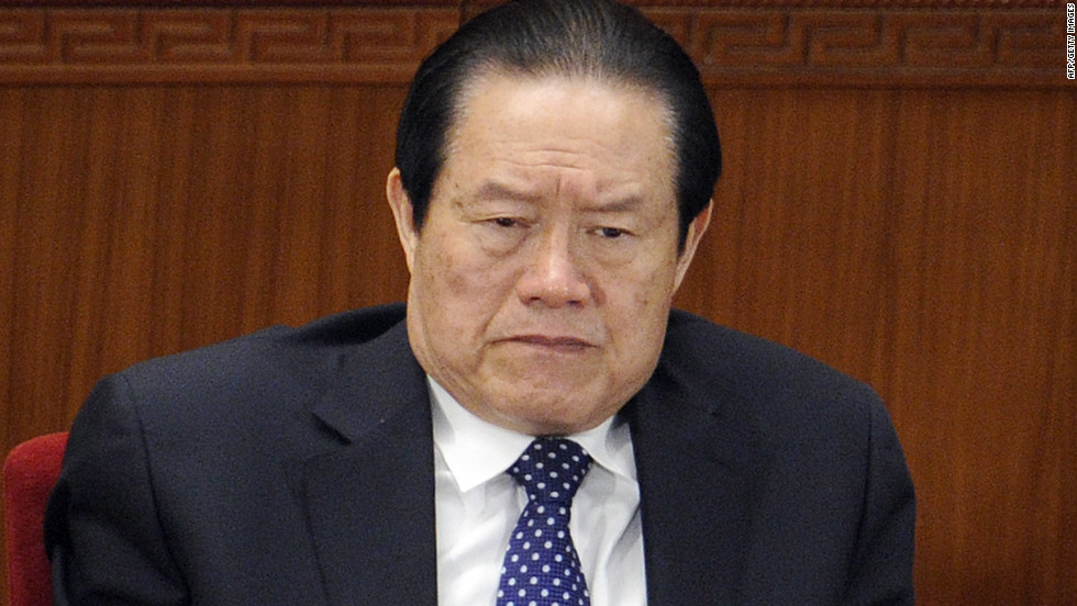 Three more officials have been given the chop as part of China's anti-corruption drive. The disgraced politicians are the latest in a string of purges of former aides to Zhou Yongkang, China's retired chief of domestic security, fueling speculation that Zhou will eventually face charges. Ji Wenlin, former deputy governor of Hainan, and Yu Gang, former senior official in the Politics and Legal Affairs Commission, have both been expelled from the Communist Party for taking "huge bribes" and committing adultery, announced the Central Commission for Discipline Inspection (CCDI) on Wednesday. Adultery, while not illegal in China, is considered a serious violation of Party regulations. The third official charged with corruption is Tan Hong, a former senior officer in the Ministry of Public Security. All three have close ties to Zhou, working under the security czar at some point during their careers. Zhou was a former member of the Politburo Standing Committee, China's top decision-making body, until he retired in 2012. He was considered one of the most powerful men in China, serving as the head of China's security and police institutions. On China: Tigers and flies  On China: Tigers and flies 01:52 On China: fashion and corruption .