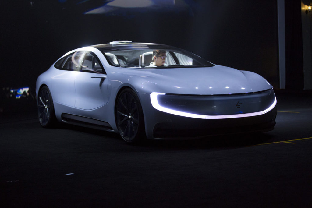 While Tesla engineers have been gradually adding autonomous capabilities to its electric stable, Chinese firm LeEco has gone one step further and announced a car that can do it right from the off.  The LeSEE, announced last night in China, managed to drive itself out of a shipping container and on to the stage with little more than a few voice commands spoken into a smartphone by CEO Jia Yueting. It even reversed, too.
