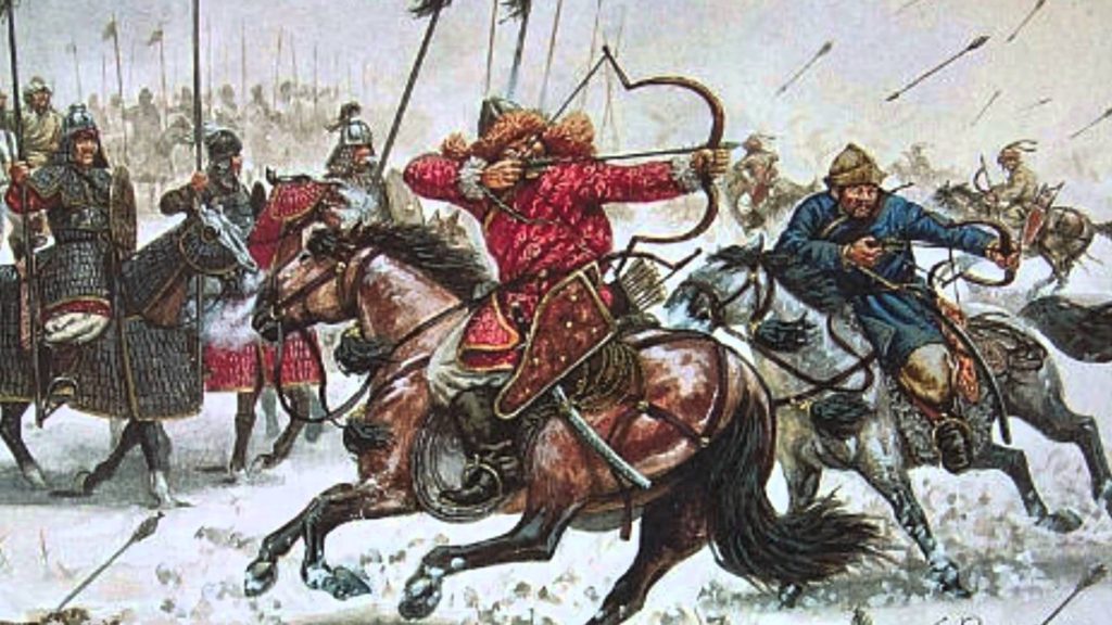 Many Jin prisoners were  killed from missed crossbow fire aimed at the Mongols and from the bombs  used to burn down the siege engines before they could get into the  city.