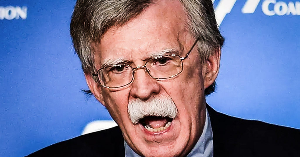 John Bolton. Donald Trump’s National Security Advisor John Bolton said that it would be great if the United States could get their hands on that Venezuelan oil, and that statement alone tells you everything that you need to know about why the US is trying so hard to interfere in Venezuelan affairs.