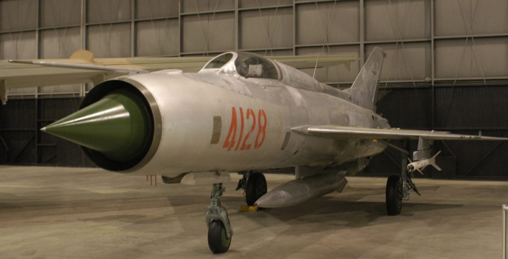 A Vietnamese MiG-21.