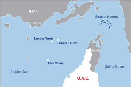The United Arab Emirates has consistently and forcefully protested Iran’s illegal occupation of Abu Musa and the Greater and Lesser Tunbs from the moment Iranian military forces occupied the three islands on 30 November 1971, just two days before the establishment of the UAE and throughout the following decades.