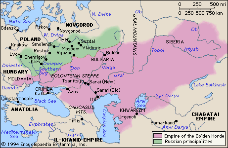 Russia around 1382.
