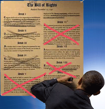 The American Bill of Rights does not exist if the government does not protect it.