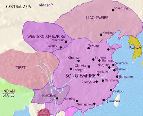 The long campaign  to conquer all of China went through Song lands, and the Mongols had an  incredibly tough time making their way to Hangzhou. 
