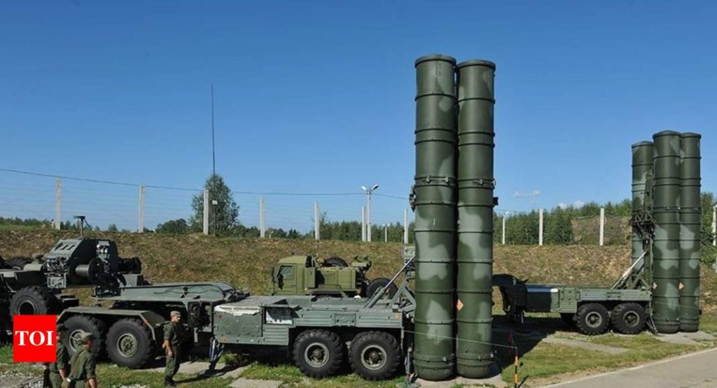 S-400 complex launching system.