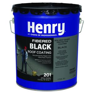 Henry brand roofing tar.
