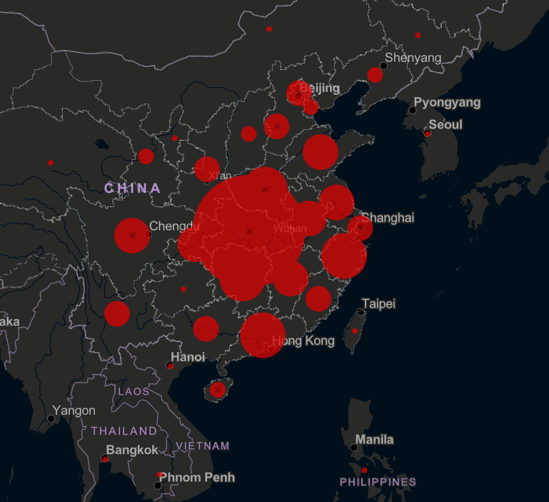 Look at the dissemination and propagation visually.